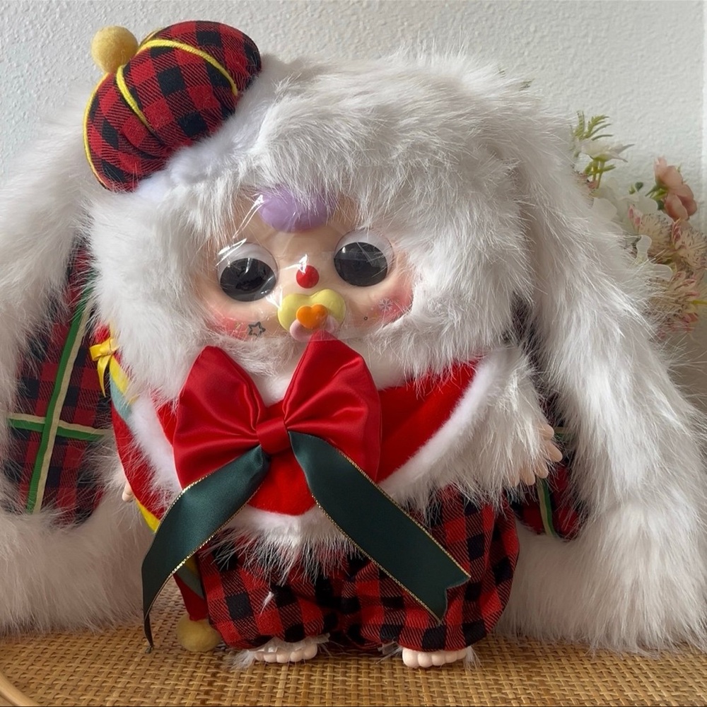 Baby three 400% Merry Christmas - Winter scepter bunny w/ Pacifier